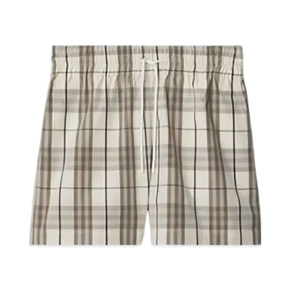 Burberry Check Cotton Shorts "Cotton"