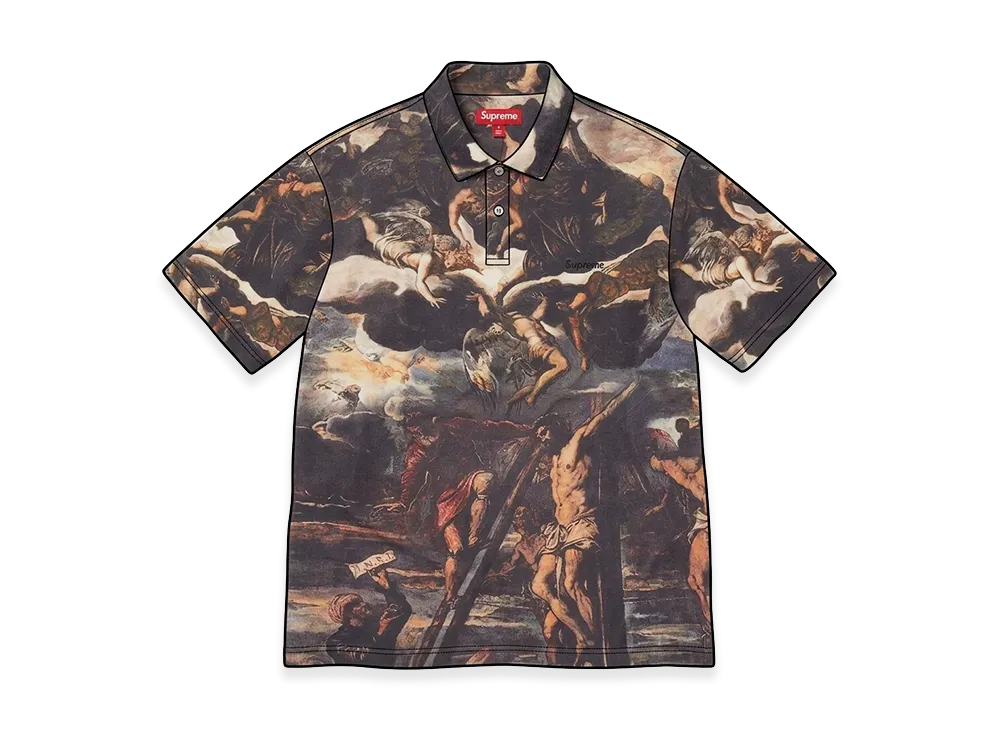 Supreme Crucifixion Polo "Multicolor"