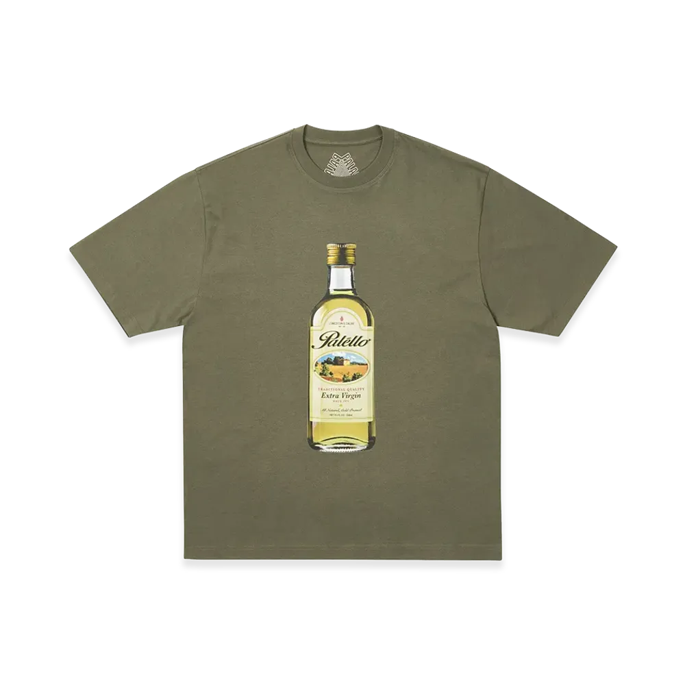 PALACE Extra Virgin T Shirt "The Deep Green"