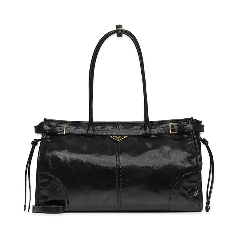 PRADA Women's 'Bonnie' Large Handbag "Black"