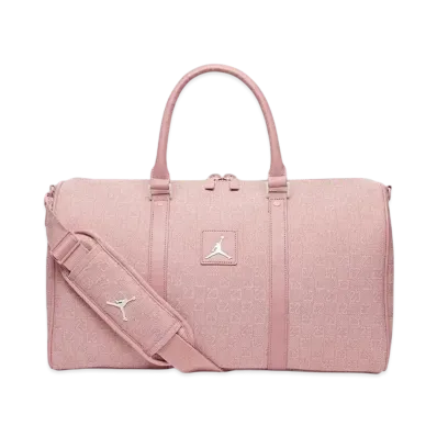 Nike Jordan Brand Monogram Duffle Bag (25L) "Pink Graze"