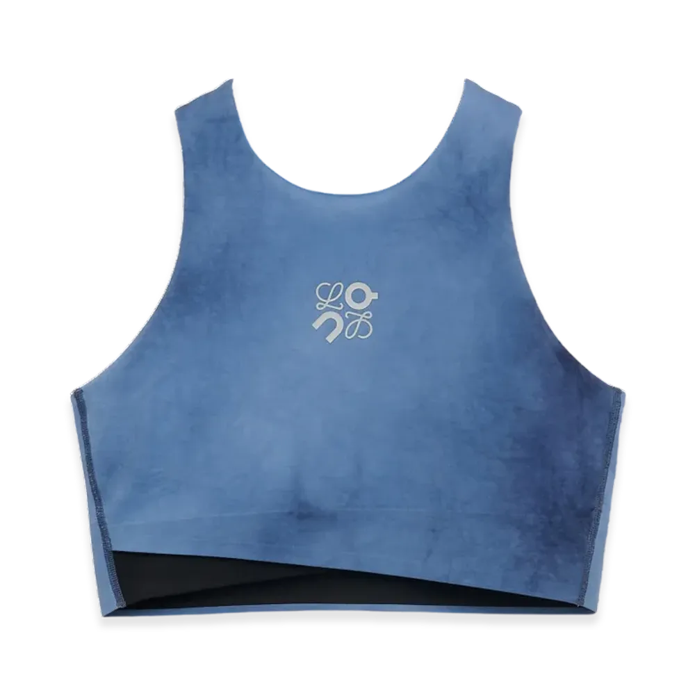 LOEWE x On Women's Running Performance Top in Technical Jersey "White/Multicolor"
