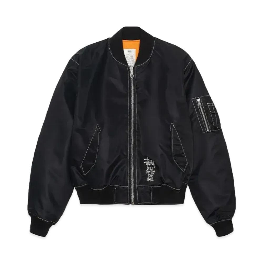 Stussy Built Bomber Jacket "Black"
