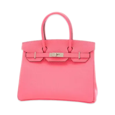 Hermes Birkin Epsom "Rose Azalee/Silver"
