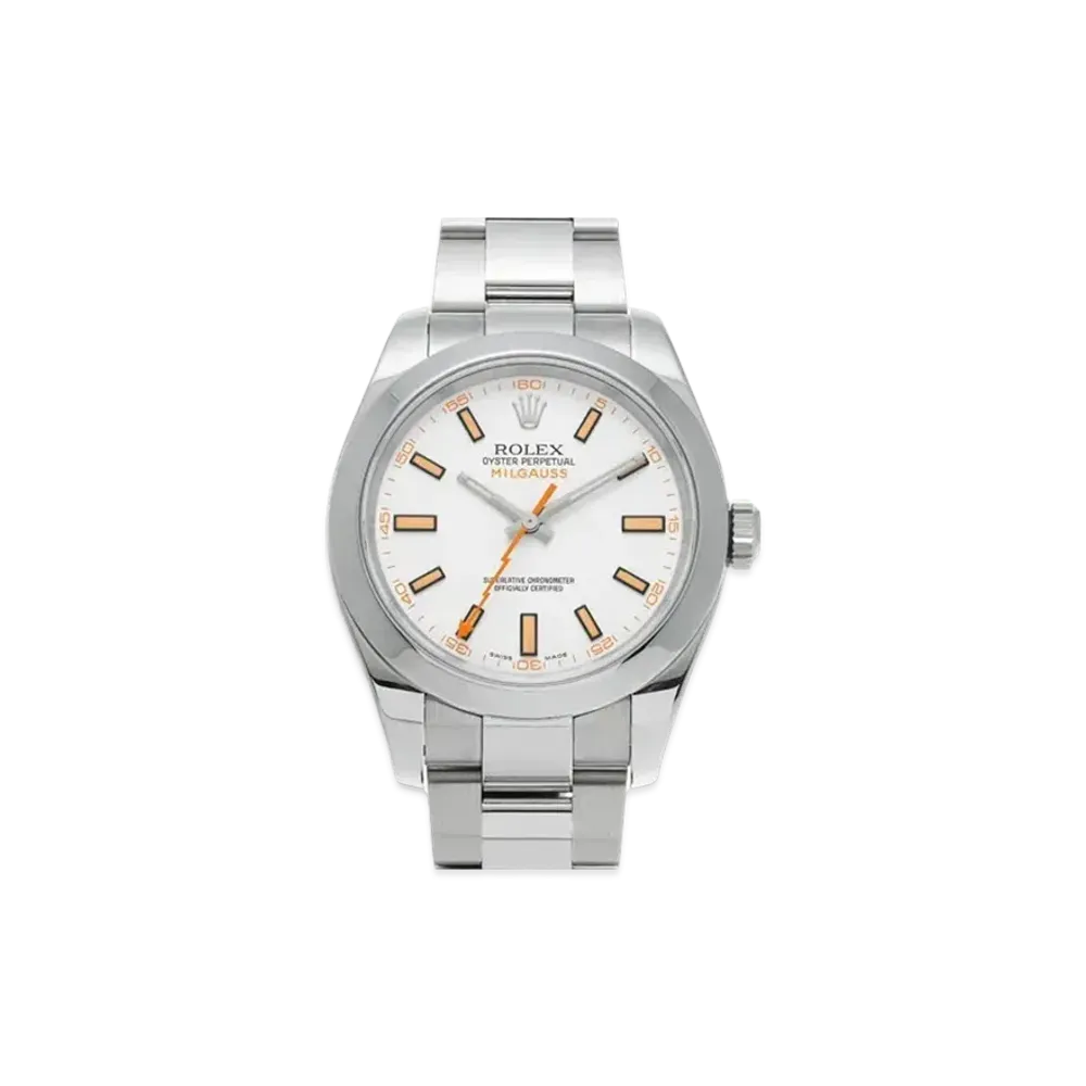 ROLEX Milgauss "White/Stainless Steel"