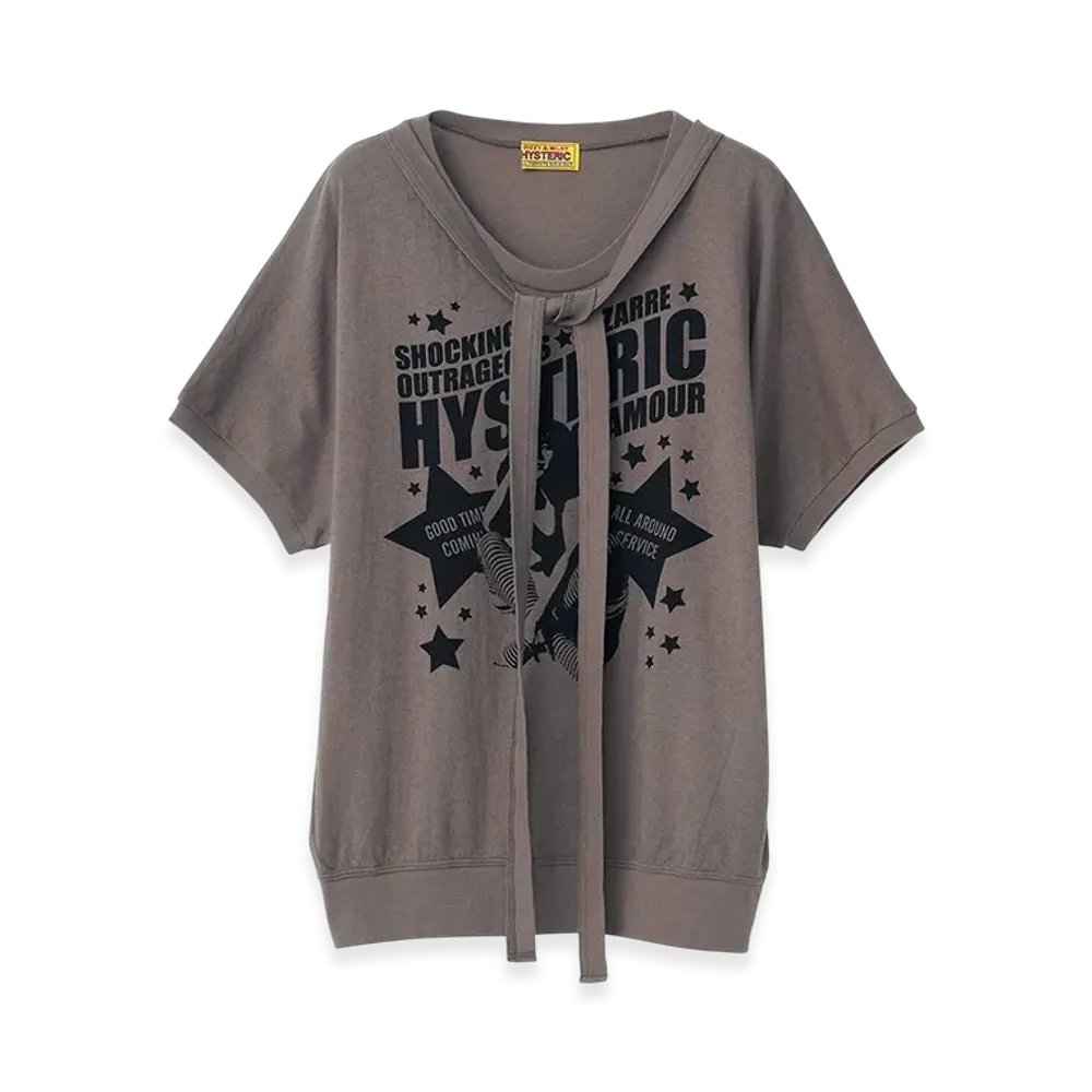 HYSTERIC GLAMOUR HG Good Time Comin Tee "Gray"