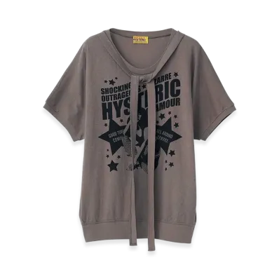 HYSTERIC GLAMOUR HG Good Time Comin Tee "Gray"