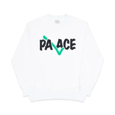 PALACE Correct Crew "White"