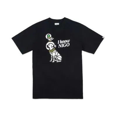 HUMAN MADE Billionaire Boys Club I KNOW NIGO T-SHIRT "Black"