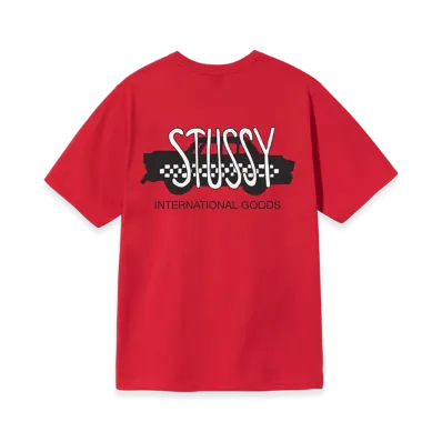 Stussy Taxi Cab Tee "Red"