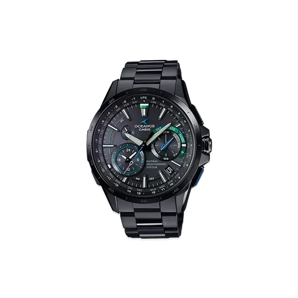 Casio OCEANUS GPS Solar OCW-G1000B-1A3JF "Black"
