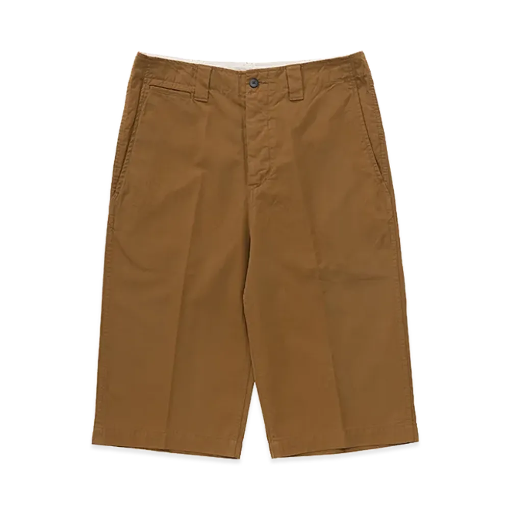 visvim Wide Chino Shorts "LT.Brown"