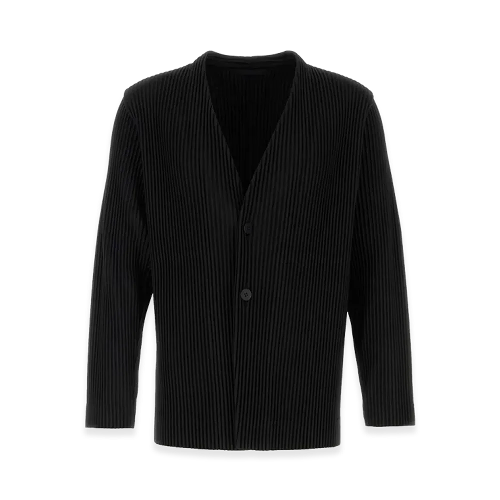 COMME des GARCONS HOMME Polyester Cardigan "Black"