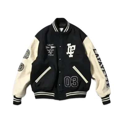 LFYT WORLD CHAMPS 2023 LF LOGO STADIUM JACKET "NAVY/WHITE"