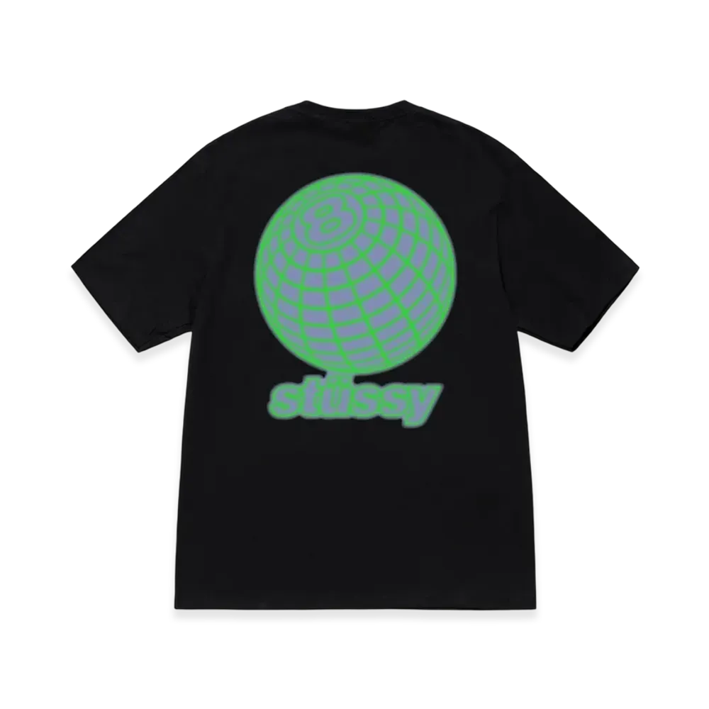 Stussy 8 Ball Grid Tee "Black"