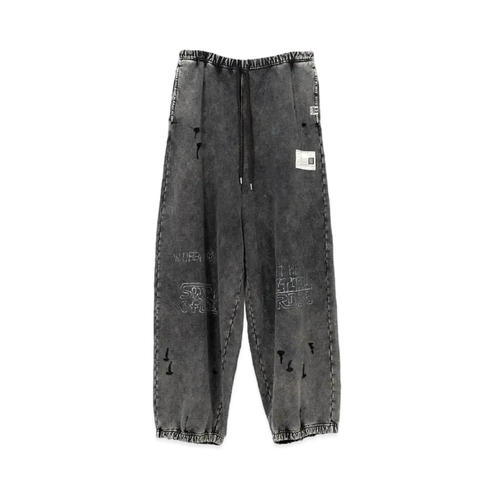 Maison MIHARA YASUHIRO Distressed Sweat Pants "Black"