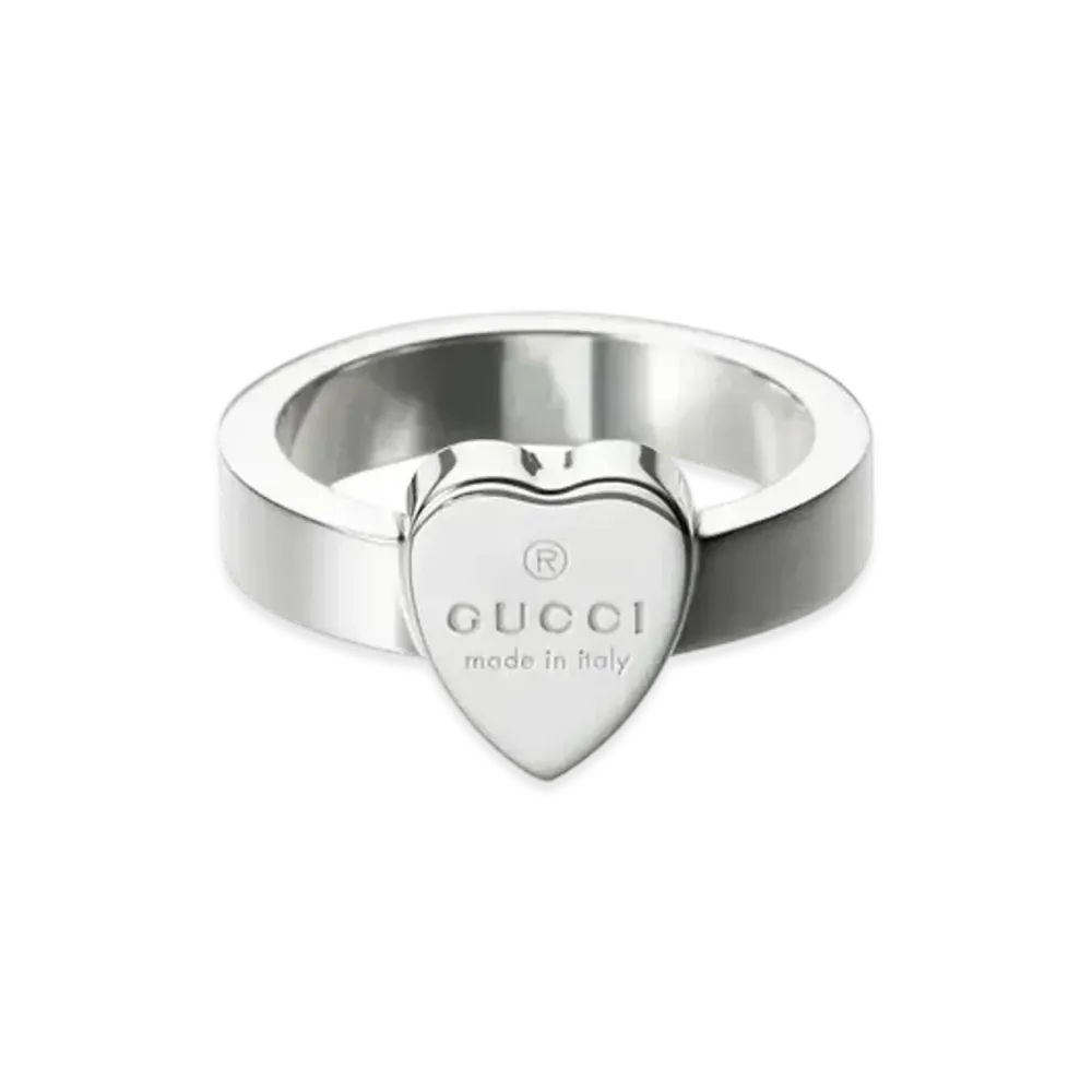 GUCCI Trademark Heart Ring
