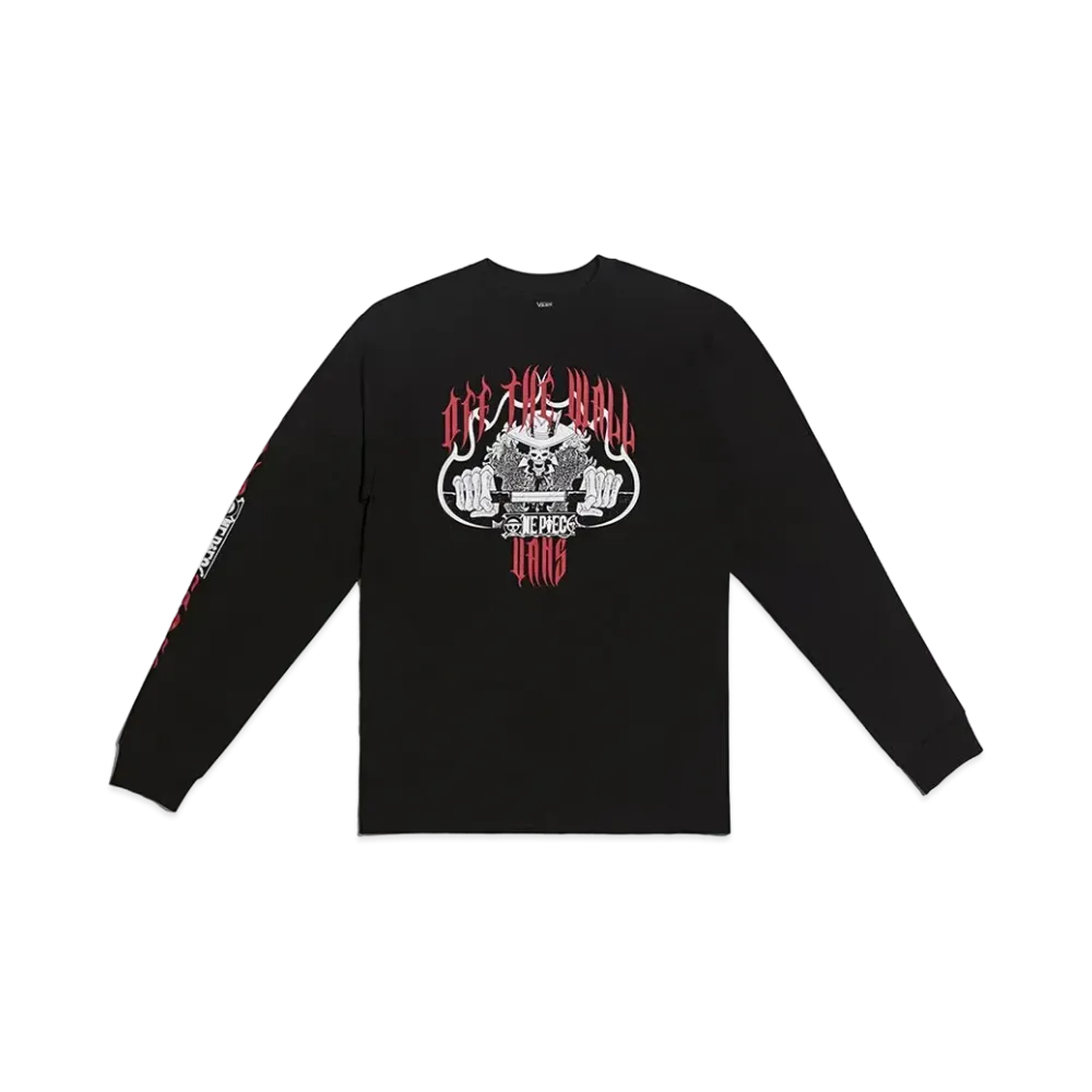 VANS x ONE PIECE LS Tee "Black"