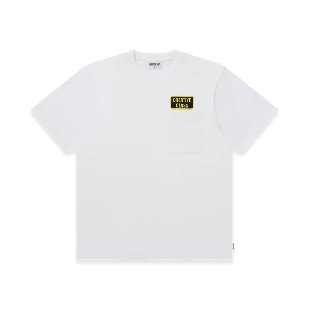 Mercedes Anchor inc. Creative Class Pocket Tee "White"