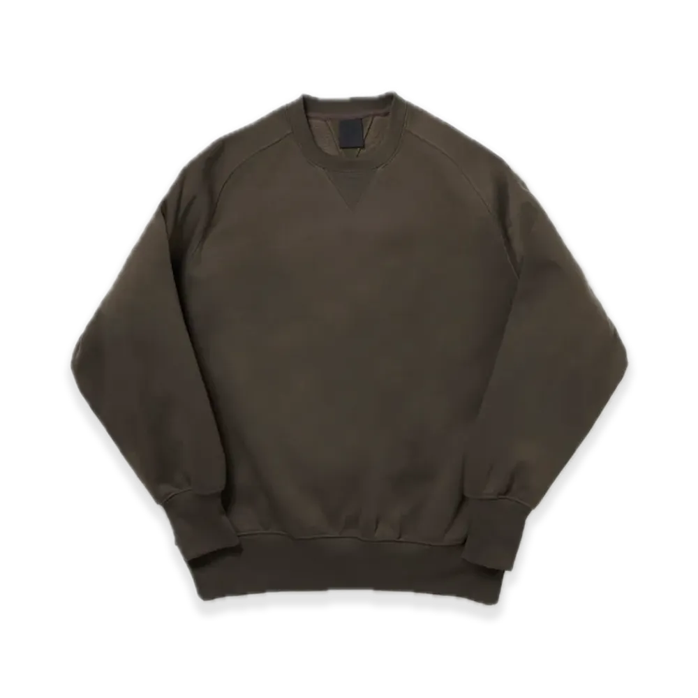DAIWA PIER39 W's Tech Sweat Crew Freedom Sleeve "Brownkhaki"