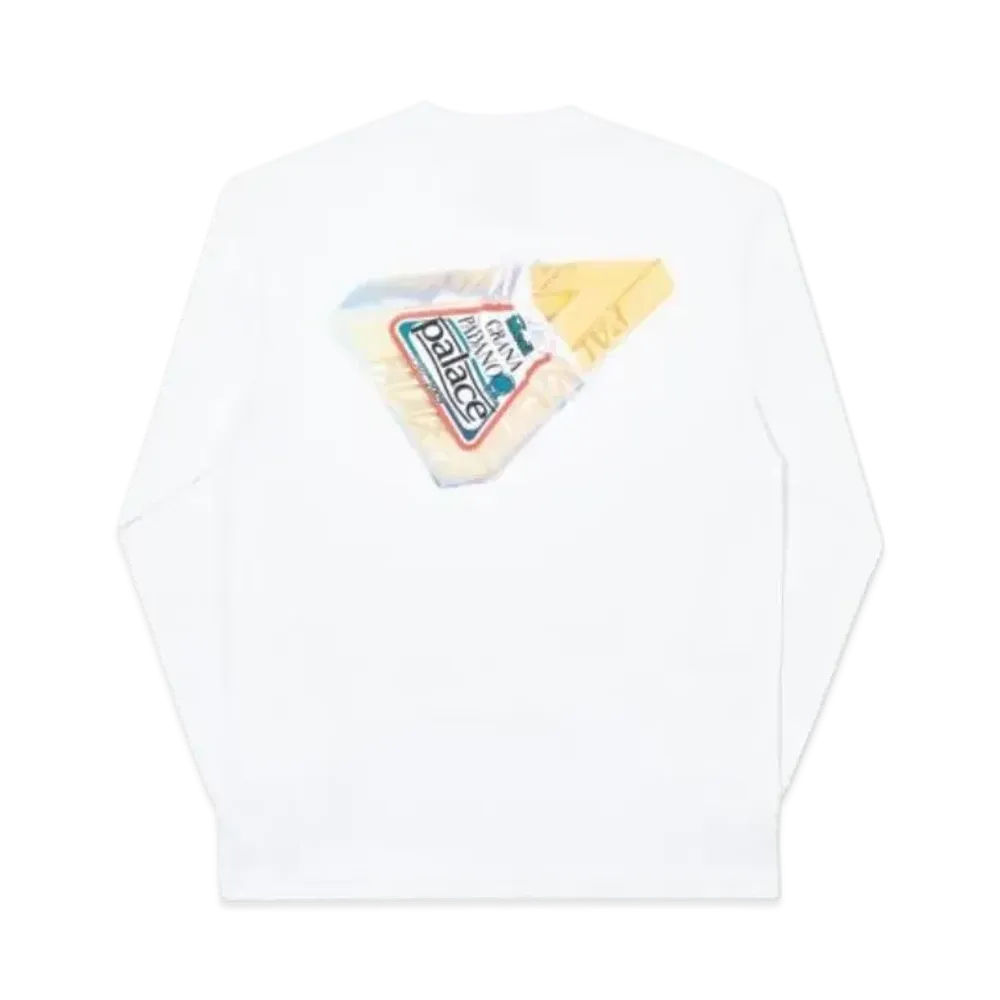 PALACE Messi Cheezus Longsleeve "White"
