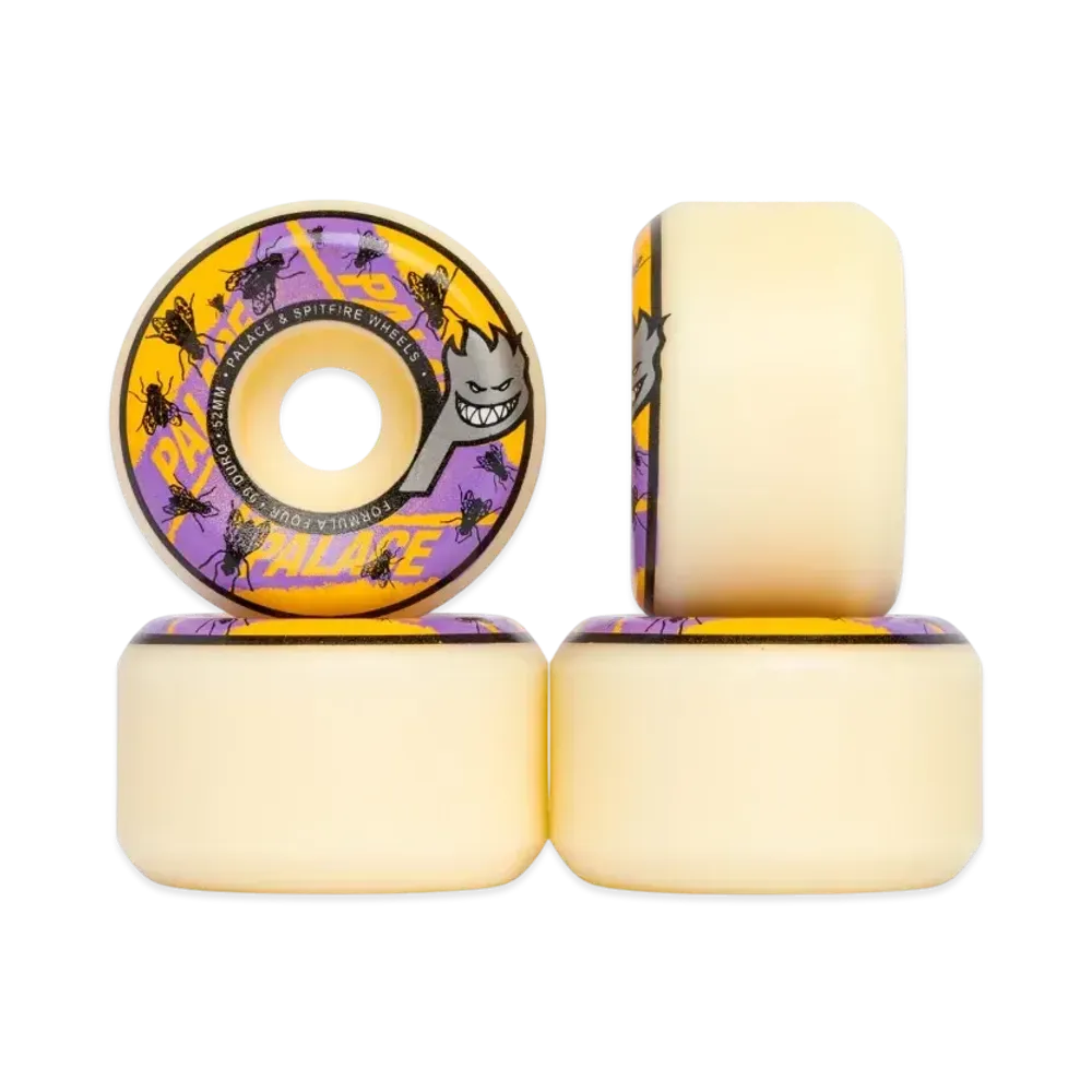 PALACE Spitfire Formula Four Conical Full Fly Wheels 52Mm "Orange"