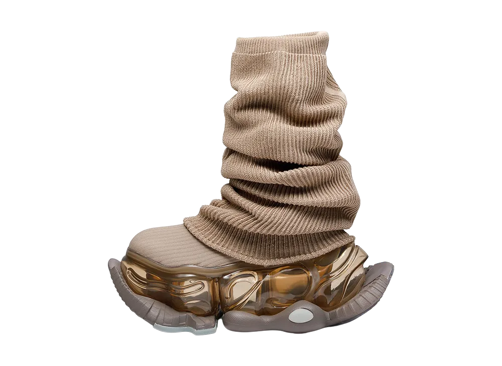 grounds Women's SKYSCRAPER FALCON LOOSE SOCKS "Sand"