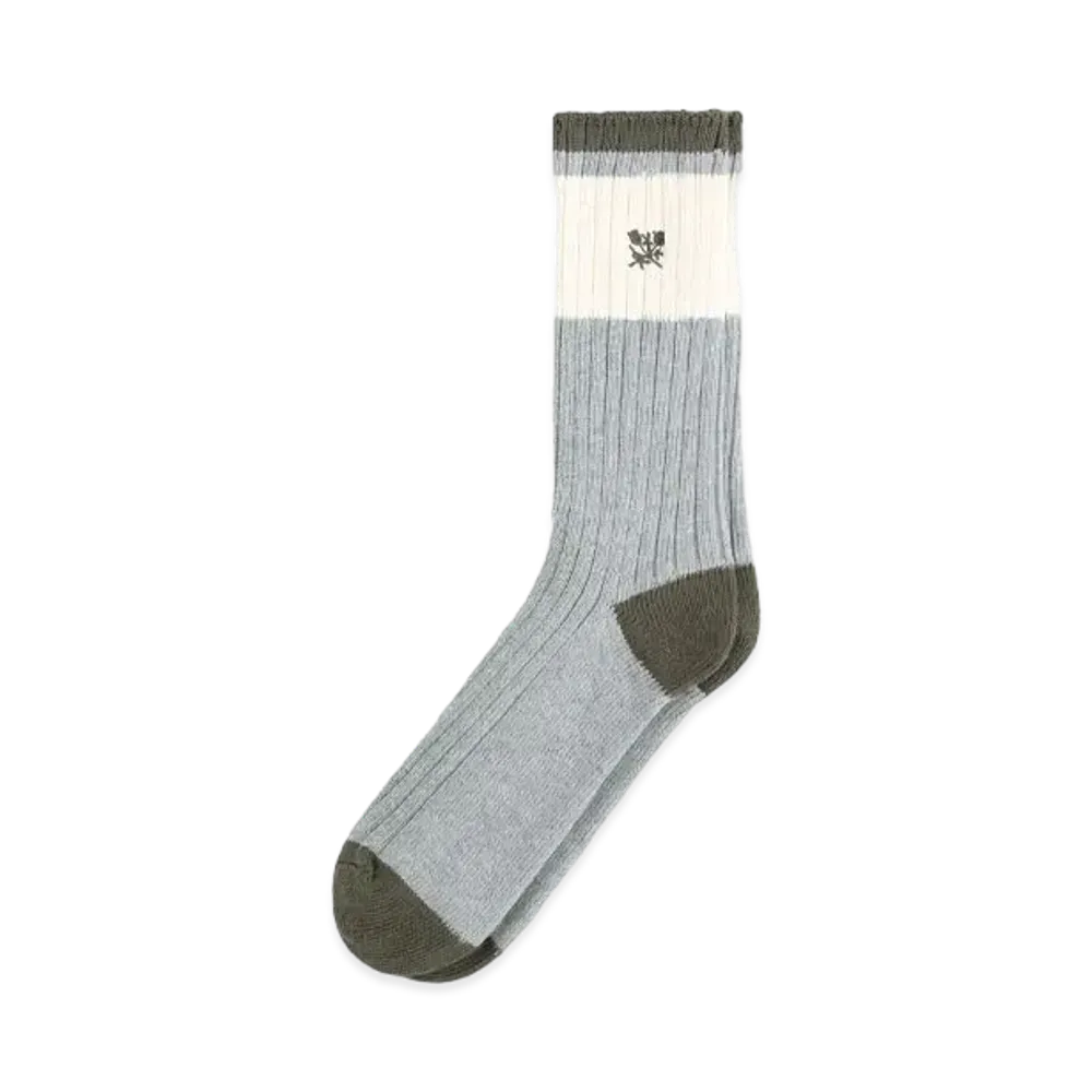 Aime Leon Dore Marled Crest Socks "Kalamata"