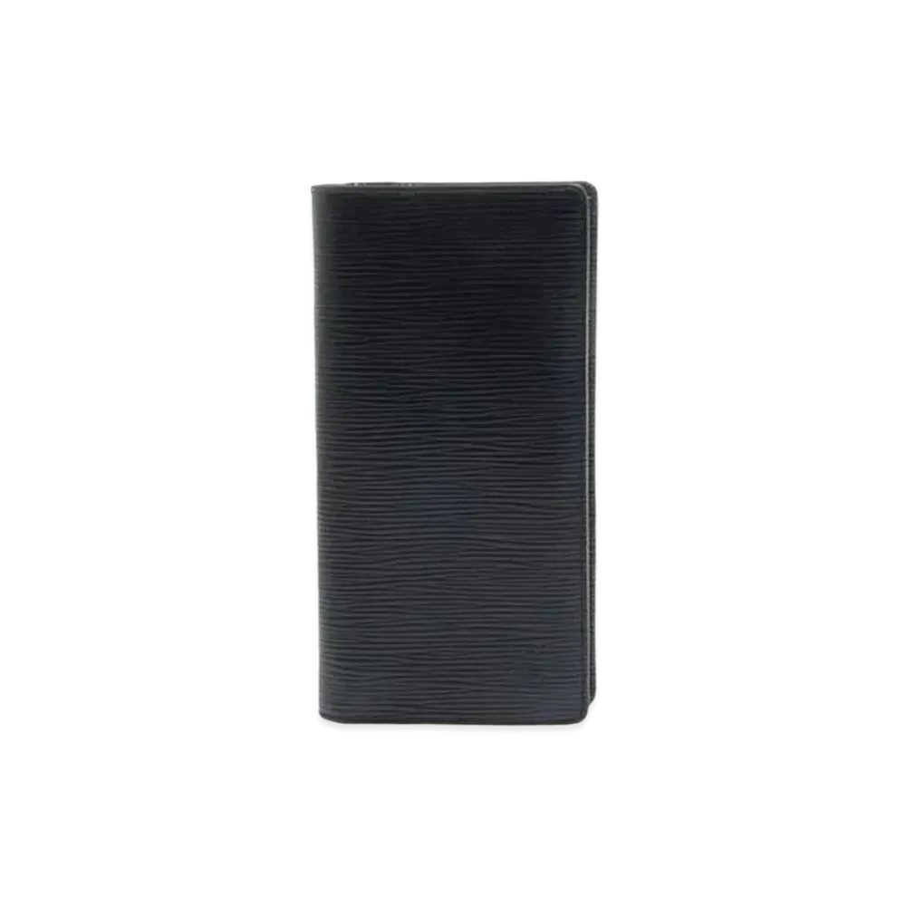 Louis Vuitton Brazza Wallet Epi "Noir"