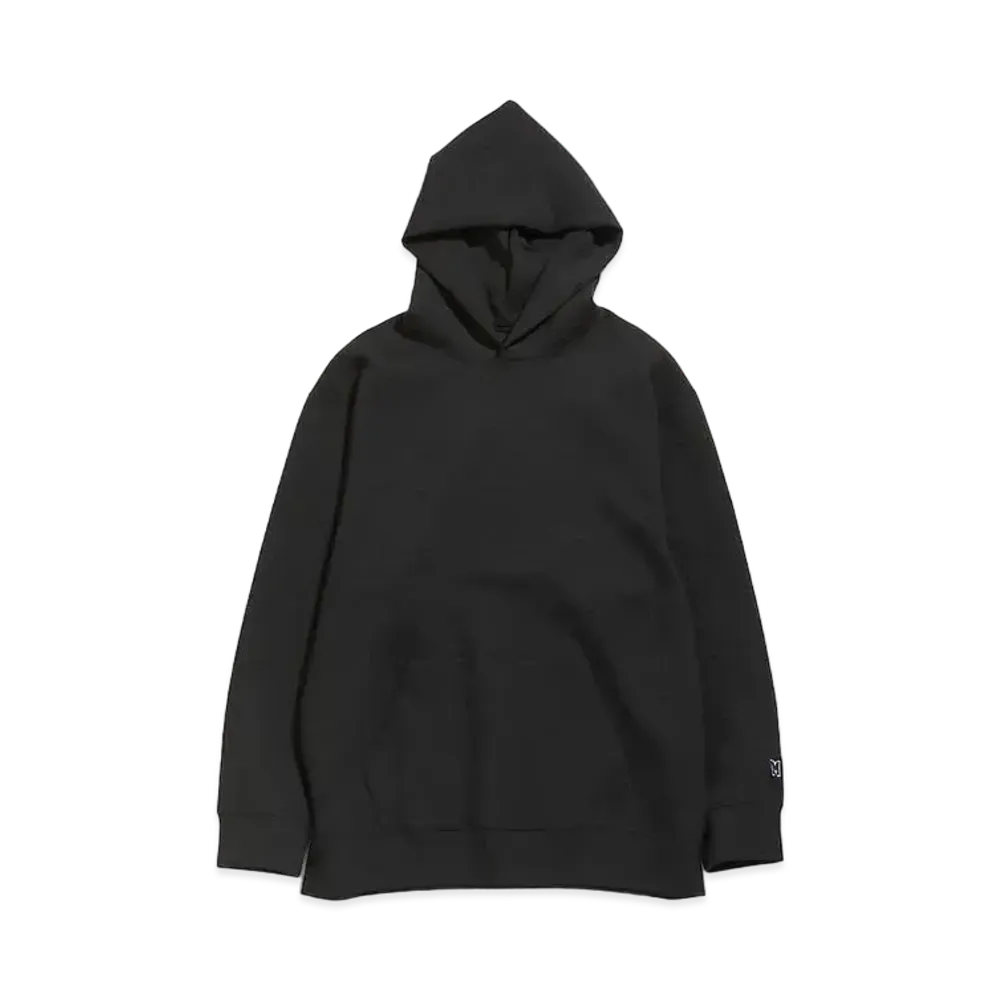 Needles CLASSIC HOODY - PE/R/PU SMOOTH JERSEY "Black"