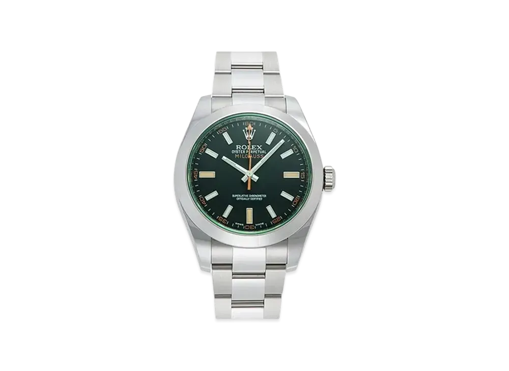 ロレックス ミルガウス 黒文字盤 116400GV