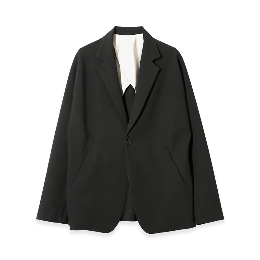 NEEDLES Miles Jacket - Poly Double Cloth "Black"