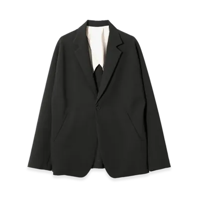 NEEDLES Miles Jacket - Poly Double Cloth "Black"