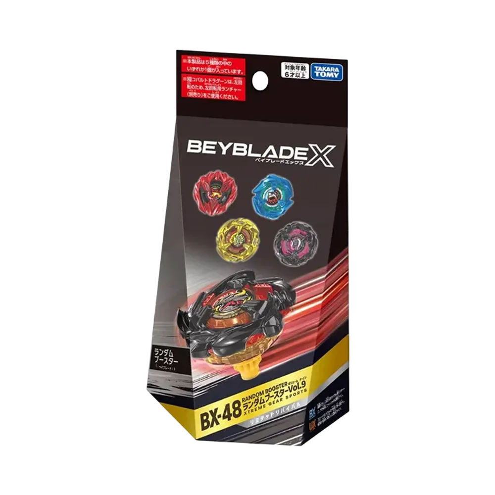 TAKARA TOMY "BEYBLADE X" BX-48 Random Booster Vol.9