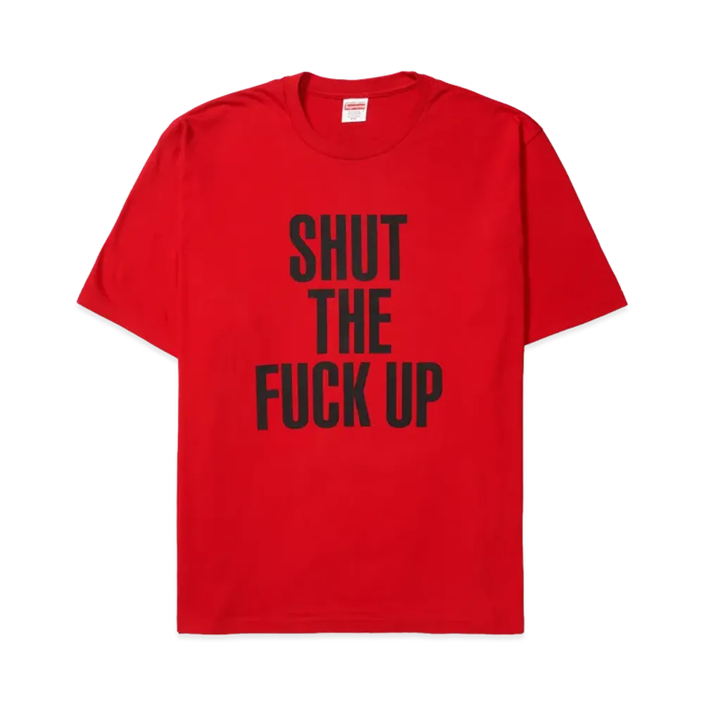 Supreme x Number (N)ine Shut Up Tee "Red"