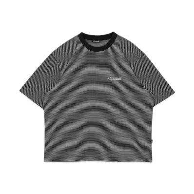 Optstuff Border T-Shirt "Black"