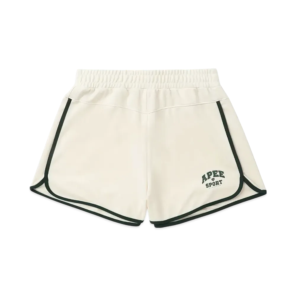 A BATHING APE Track Shorts "White"