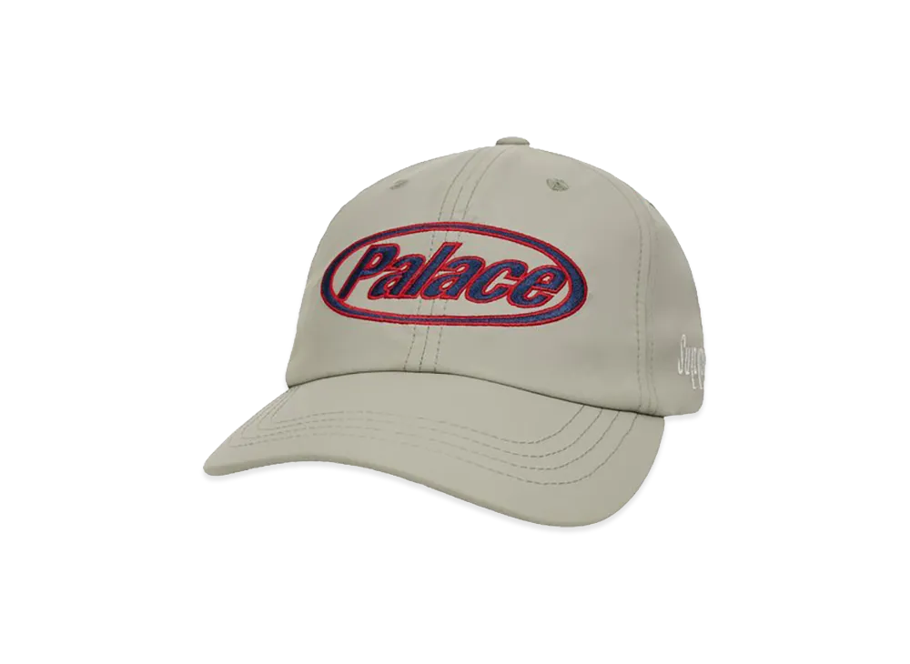 PALACE Supplex Locase Shell 6-Panel "Stoney Grey"