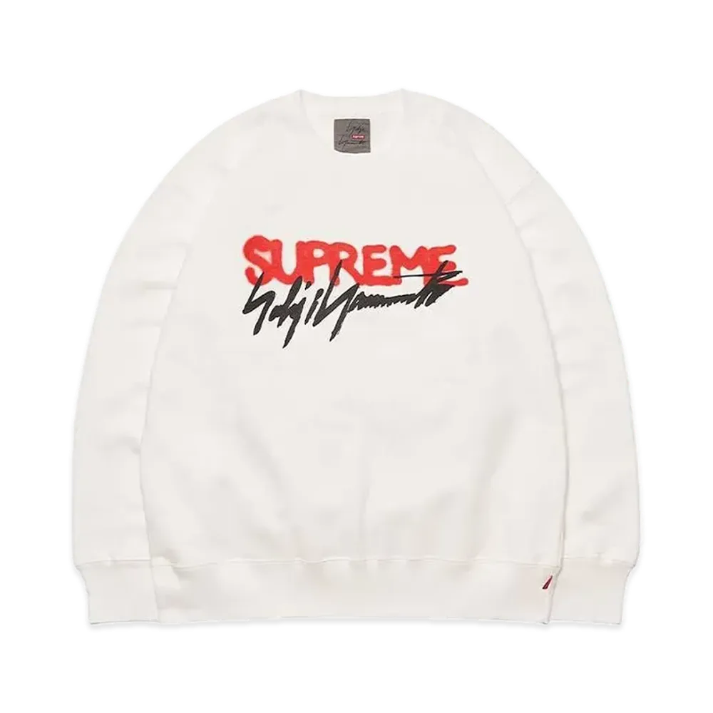 Supreme x Yohji Yamamoto Crewneck "White"