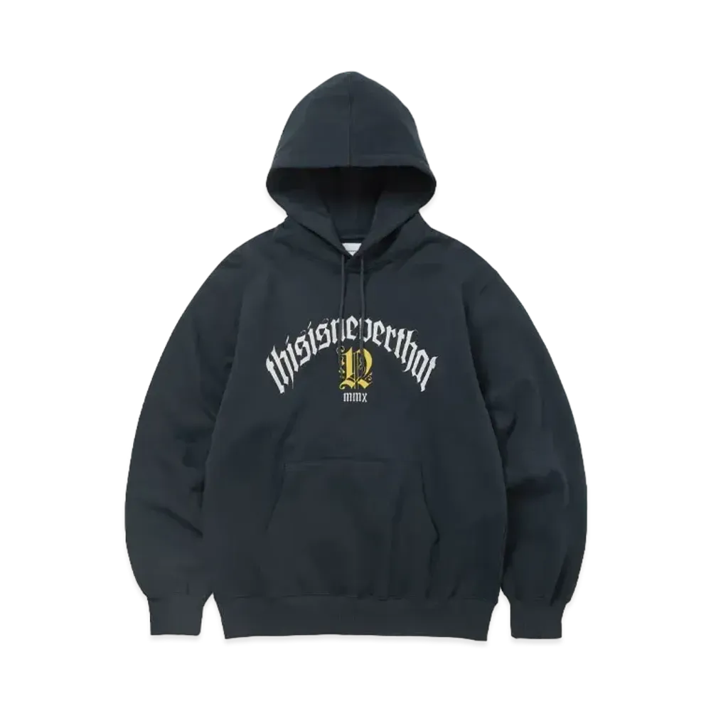 thisisneverthat Fortuna Logo Hoodie "Navy"