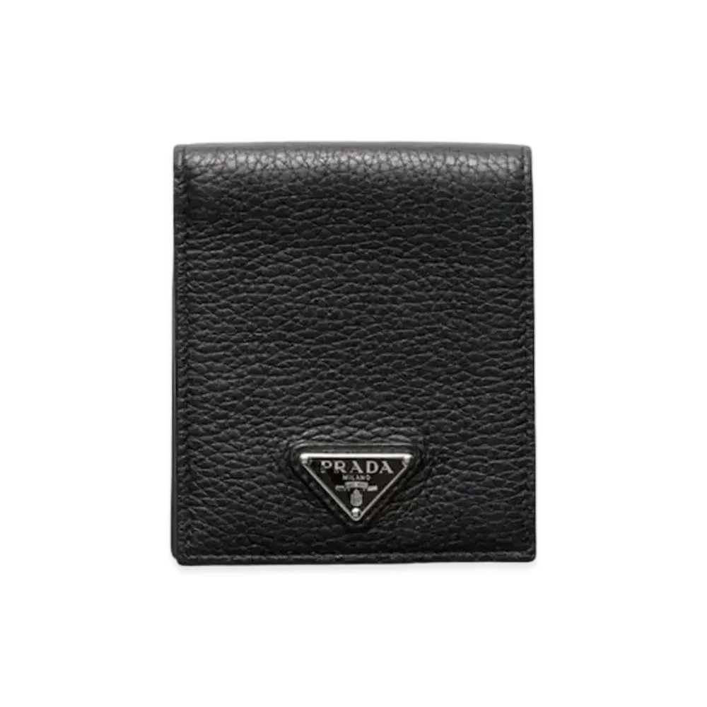 PRADA Leather Wallet "Black"