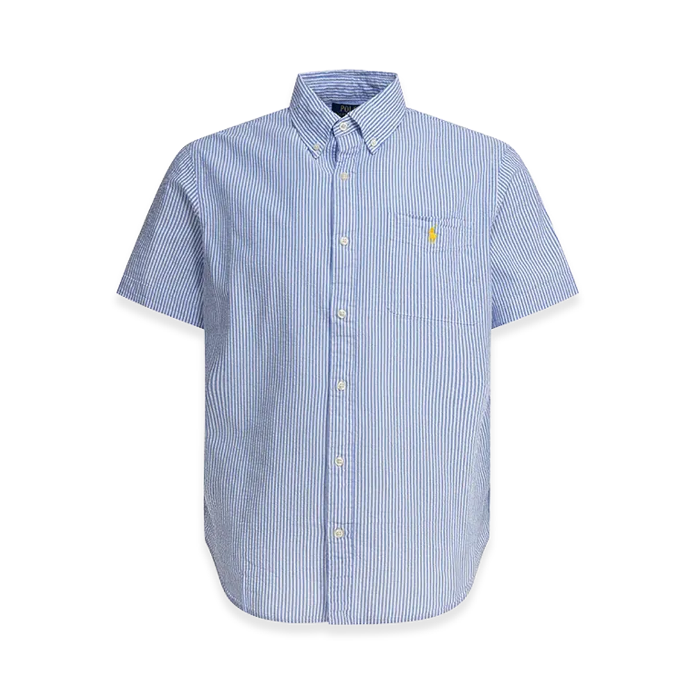 Polo Ralph Lauren Seersucker Shirt "Light Blue"