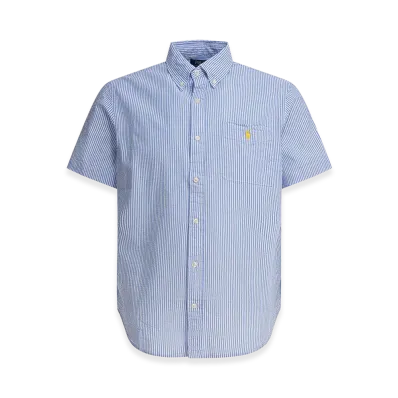 Polo Ralph Lauren Seersucker Shirt "Light Blue"
