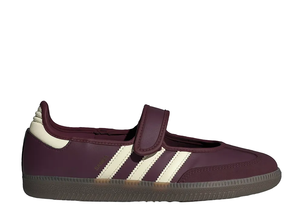 adidas Women's Samba OG "Cloud White/Silver Metallic/Japan Blue"