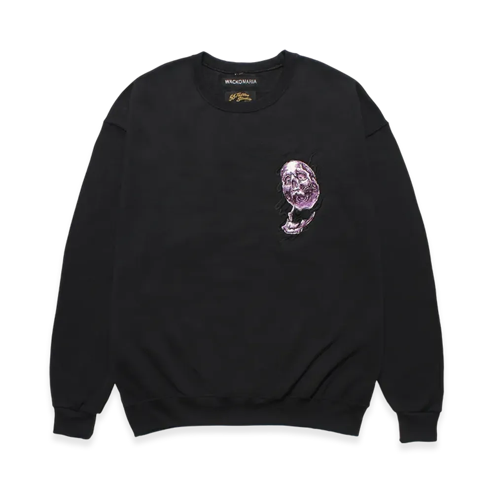 WACKO MARIA x 56 Tattoo Studio/Sweat Shirt "Black"