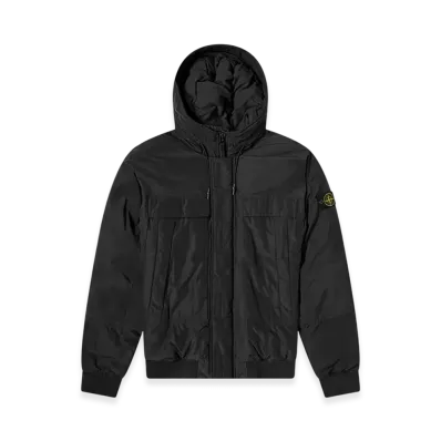 Stone Island 40826 Micro Reps Down Hooded Blouson - 20FW "Black"