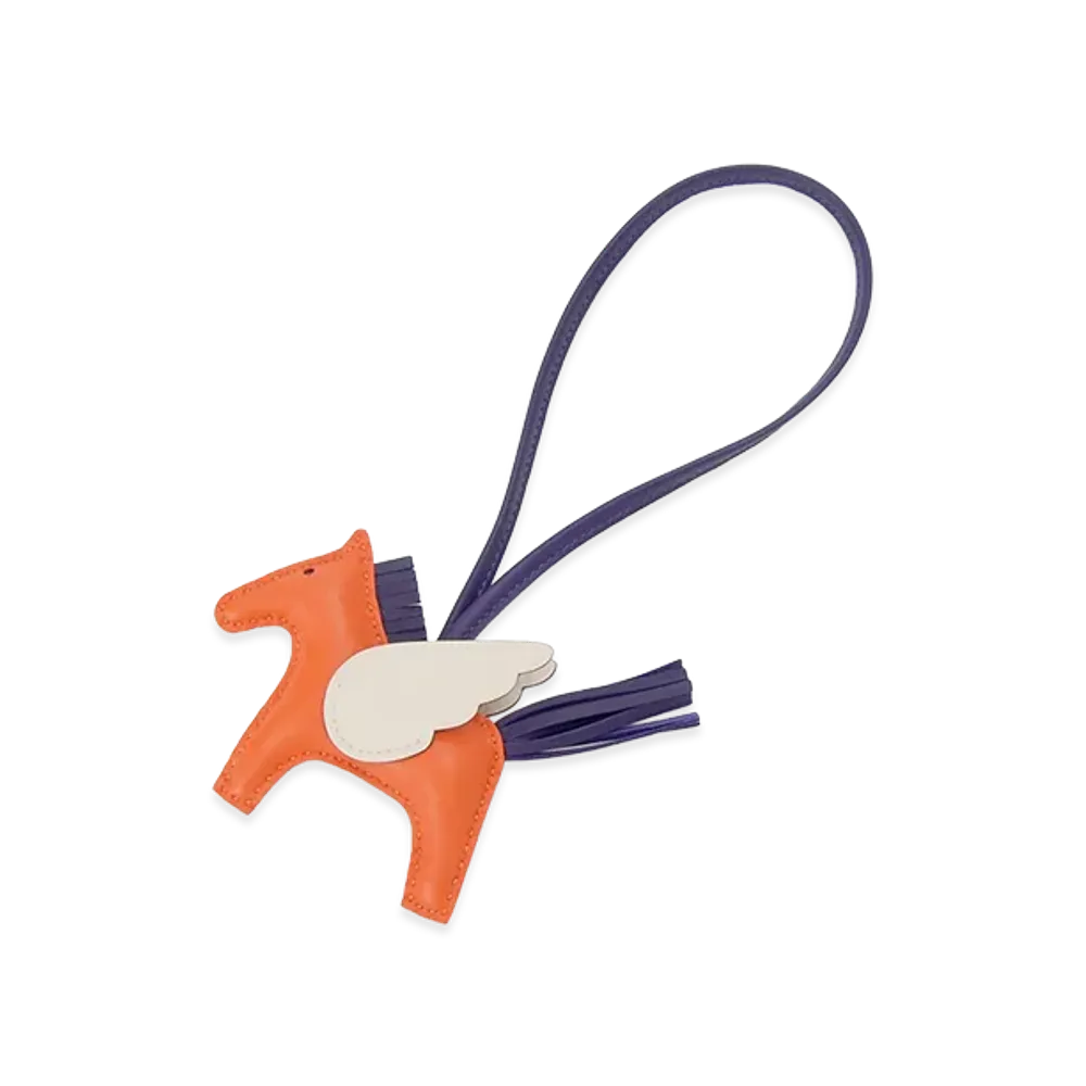 Hermes Bag Charm "Feu Orange"