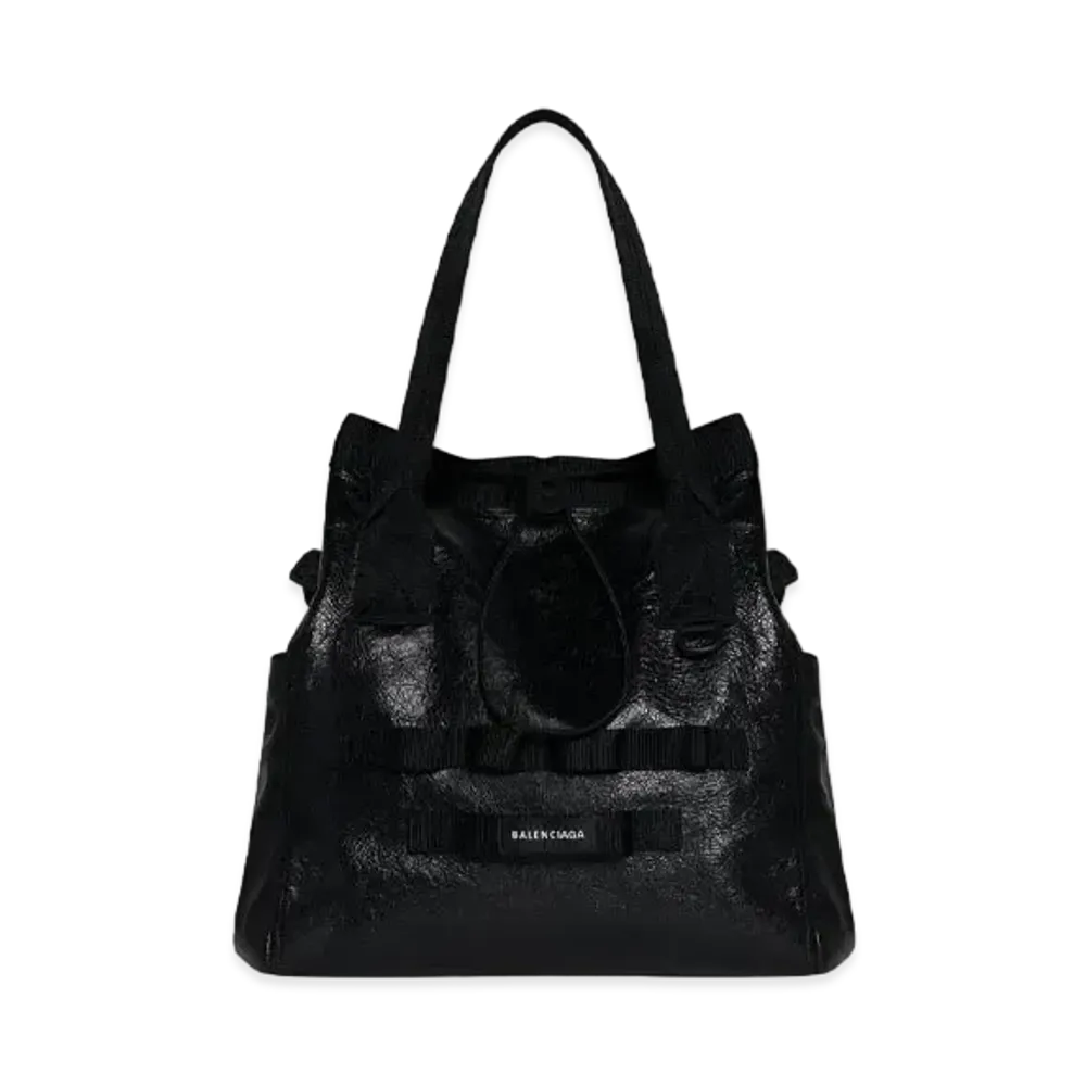 BALENCIAGA Army Medium Tote Bag "Black"