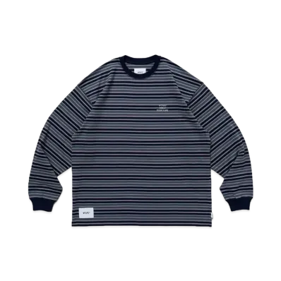 WTAPS Bdy 01 / LS / Cotton. Textile. Wut "Navy"