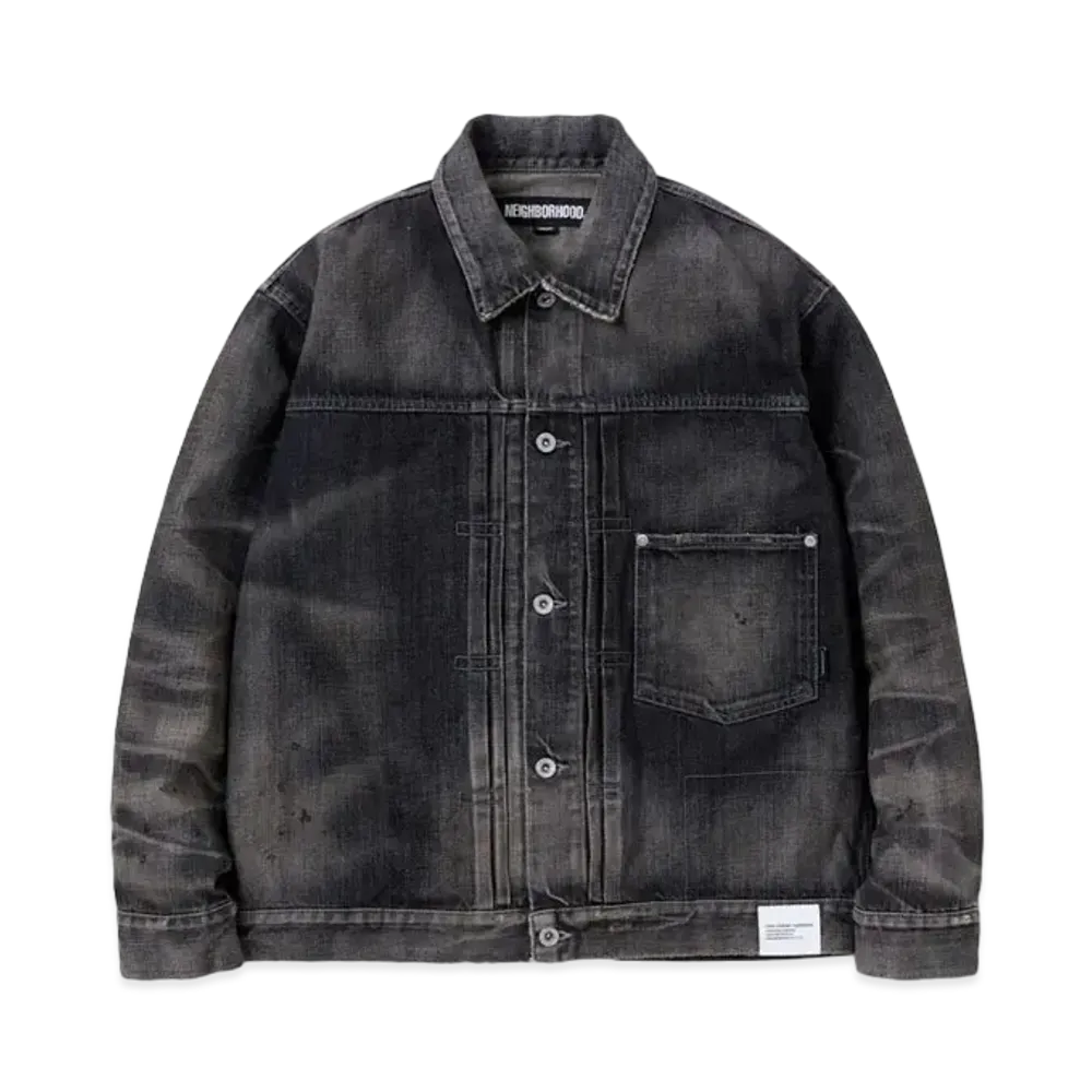 NEIGHBORHOOD Savage Denim Type-1 Jacket "Black"